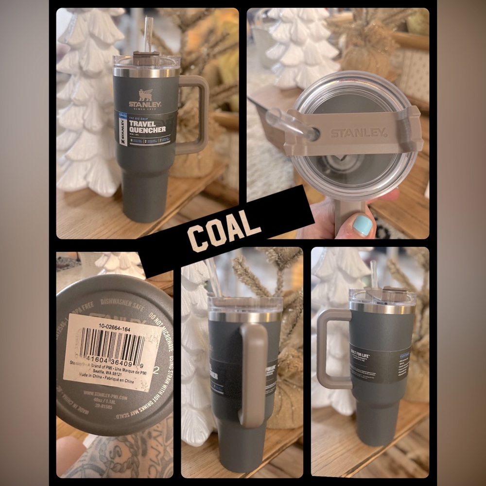 Stanley Quencher 40 oz. Tumbler in ⭐️Coal⭐️